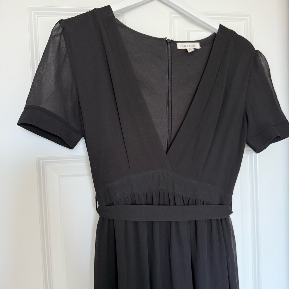 Honeypunch Black Dress